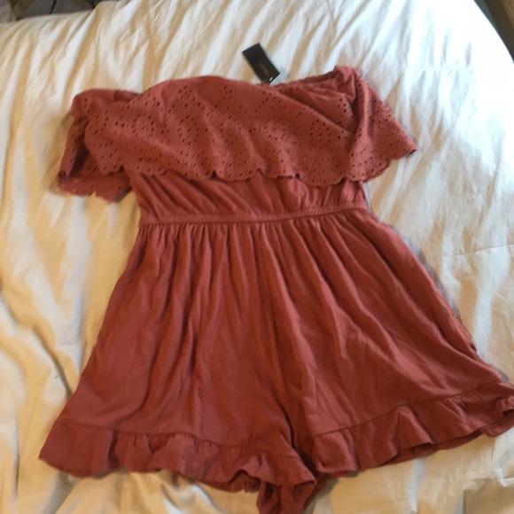 Strapless Wromper with pockets - Picture 2 of 5